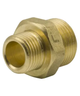 Переходник латунный LEXLINE 3/4″ × 1/2″, НР/НР