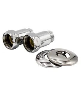Соединение для полотенцесушителя VRT 1″ × 3/4″, ВН/НР, прямое, с отражателем, пара
