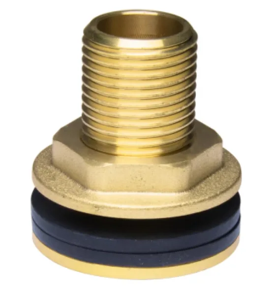 Штуцер латунный LEXLINE 3/4″, сливной