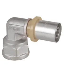Пресс-фитинг угол ICMA 16*3/4″ с внутренней резьбой