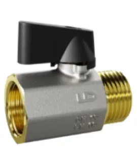 Кран шаровой мини 1/2″ вн/нар. LD мини 15.В-Н.Ф LD Pridе