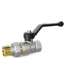 Кран шаровой с американкой 3/4″ вн/нар ручка LD 20.B-ГШ.Р LD Pridе