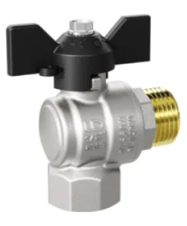 Кран шаровой угловой 1/2″ вн/нар бабочка LD 15.B-Н.У.Б LD Pridе