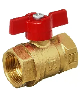 Кран шаровой 1″ вн/вн бабочка БАЗ