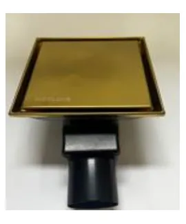 Трап душевой под плитку MSP-15 gold Metline