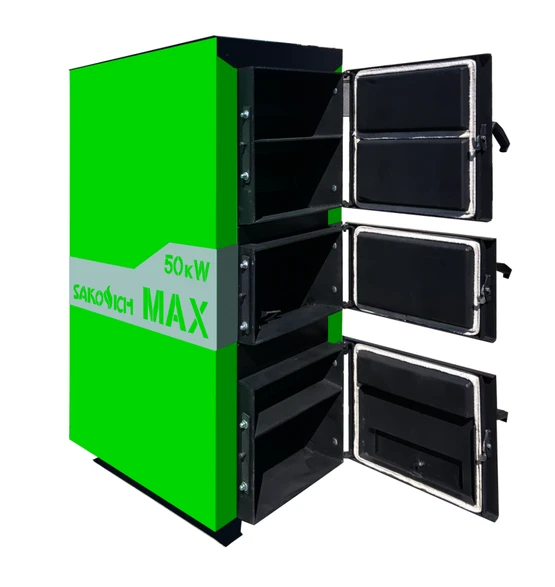 Промышленный твердотопливный котёл SAKOVICH MAX 150 кВт