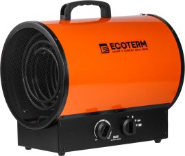 Нагреватель воздуха электр. Ecoterm EHR-03/1F (пушка, 3 кВт, 220 В, термостат, керамика PTC)
