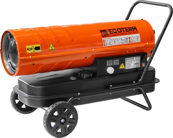 Нагреватель воздуха диз. Ecoterm DHD-302W прямой (30 кВт, 720 куб.м/час, термостат)