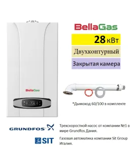 Газовый котёл BellaGas Premium 28