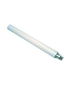 Коаксиальное удлинение 0,5 м D60/100 мм из алюминия, KRATS