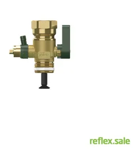 Проточно-запорная арматура Reflex Flowjet со сливом 3/4″