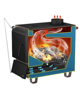 Купить твердотопливный котел Каракан 12ТПЭ 3 min