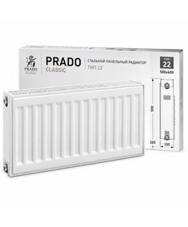 Стальной радиатор Prado Classic тип 22 500x600