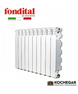 Алюминиевый радиатор Fondital Exclusivo D3 500/100, 12 секций