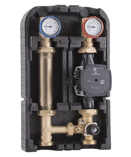 Насосная группа смесительная Barberi 37G02500U DN25 с насосом UPM3 AUTO L 25-70, универсальная