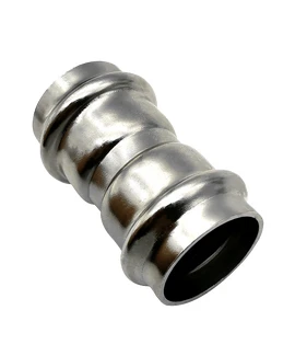 Муфта соединительная нержавеющая ST INOX 28 мм под пресс
