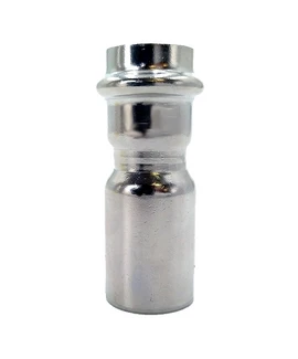Муфта редукционная с ниппелем ST INOX 42×35 мм под пресс