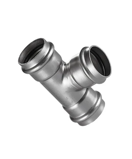 Тройник нержавеющий ST INOX 42 мм под пресс