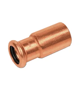 Переходник медный редукционный 35×22 мм под пресс, ВПр-НПр