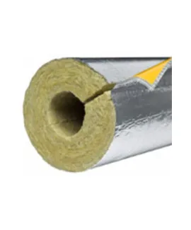 Цилиндр теплоизоляционный PAROC Nvac Section AluCoat T