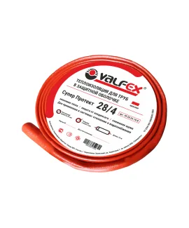 Теплоизоляция VALFEX 4×22 мм, красная, бухта 10 м