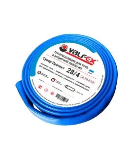 Теплоизоляция VALFEX 4×22 мм, синяя, бухта 10 м