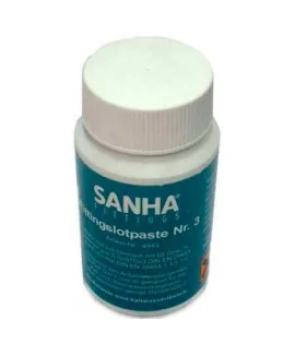 Флюс SANHA №3 для мягкой пайки с добавлением припоя, 250 г