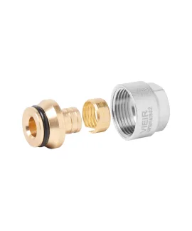 Евроконус TDM BRASS 16×2,0 × 3/4