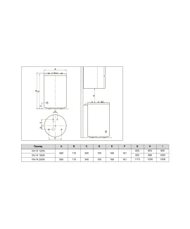 Бойлер косвенного нагрева Vaillant uniSTOR VIH R 200/6 BA на 200 л min