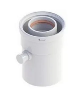 Участок дымохода Vaillant 303251 Dn 80 PP со сливом конденсата min