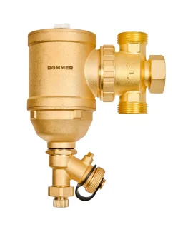 Магнитный сепаратор шлама ROMMER поворотный, 1″, латунь