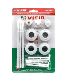 Монтажный набор для радиатора с 3 кронштейнами Vieir VR13A, 1/2″