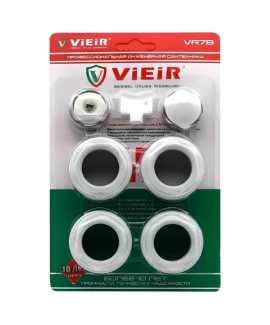 Монтажный набор для радиатора без кронштейнов Vieir VR7A, 1/2″