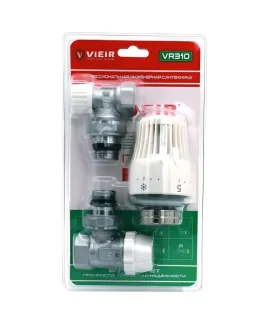 Комплект терморегулирующий угловой Vieir VR310, 1/2″