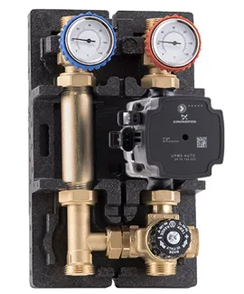 Насосная группа Barberi 02G02000L смесительная с термоголовкой, DN20, с насосом UPM3 AUTO L 15-70