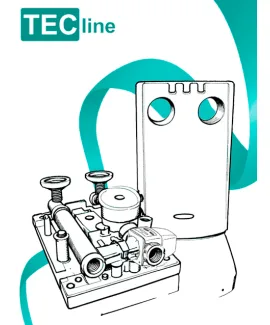 Насосная группа TECline T2 смесительная с термоголовкой 30–60 °C, с насосом LPS25-6ВР