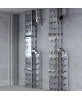 Шумоизоляция канализационного стояка Tonlos PIPE min