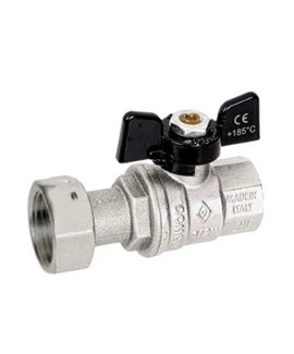 Шаровой кран Bugatti 01240002 3/4″, с накидной гайкой