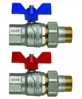 Американка F.I.V. 86005100 1″, ВР-НР, бабочка, никель