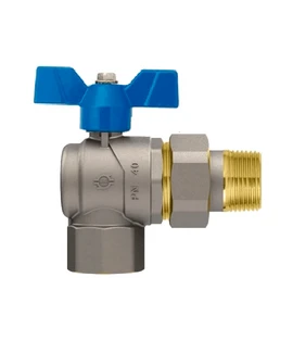 Американка угловая F.I.V. EVOLUTION 6774R076 1/2″, синяя бабочка min