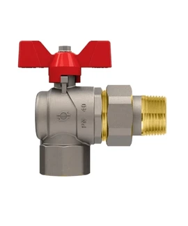 Американка угловая F.I.V. EVOLUTION 6782R076 1/2″, красная бабочка