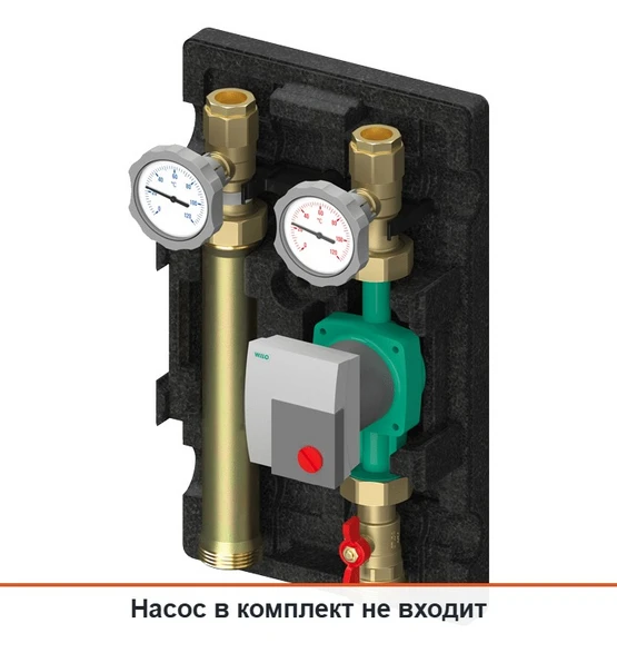 Насосная группа Meibes UK ME 66811 EA 1″, прямой контур, без насоса