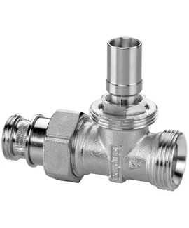 Вентиль RTL Meibes M1238891 на обратную подводку с термоголовкой, 1/2″ × 3/4″ min
