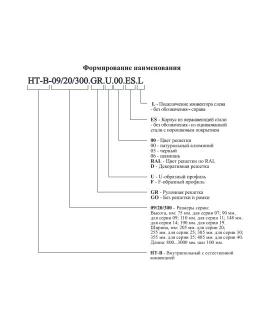 Внутрипольный конвектор Новатерм НТ-В-075/20/310, 75×200×3100 мм min