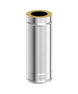 Сэндвич-труба AISI 304 0,8 мм Ø150×250 мм L-1 м