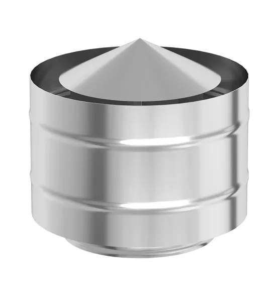 Дефлектор дымохода AISI 430 0,5 мм Ø115×180 мм