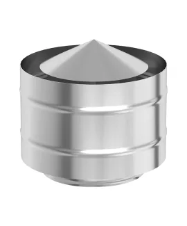 Дефлектор дымохода AISI 430 0,5 мм Ø115×200 мм