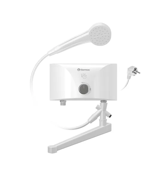 Проточный водонагреватель Thermex Vetro 6500 combi