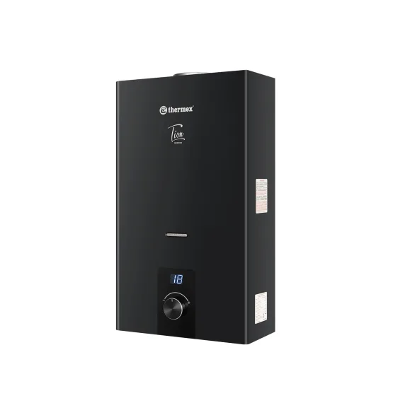 Газовый проточный водонагреватель Thermex T 20 D (Black)