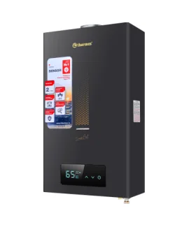 Газовый проточный водонагреватель Thermex S 20 MD (Art Black) min